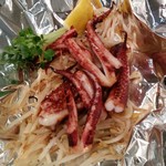 浪花のてっぱん - いかのバターしょうゆ