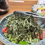 飯屋おゆき - 海苔サラダ｡