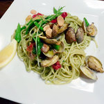 ルイジアナママ - あさりのジェノベーゼソース