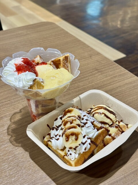 北海道手焼きワッフル 新さっぽろ店 - 新札幌/スイーツ | 食べログ