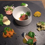 レストラン イイノ - 前菜盛り合わせ