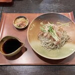 つる亀庵 - カリカリじゃこの梅おろしそば