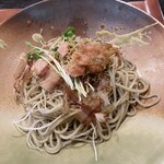 つる亀庵 - 自分でぶっかけにします