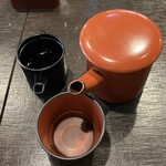 つる亀庵 - 蕎麦湯とつゆは別に出ます