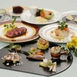 ディナーベル - コース料理の一例です。