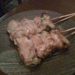 Jidori Sumibi Kushiyaki Chintara - 牡蠣の黒豚巻き