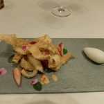 ボウ・デパール青山倶楽部 - マニコッチ イチゴとハチミツとアーモンド、レモンのソルベ