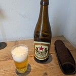 浅草 更科天狐 - ビール