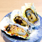 焼き牡蠣3種