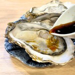  殻付き生牡蠣ポン酢(1個)
