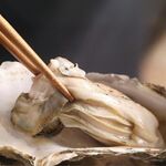  殻付き焼き牡蠣(1個)