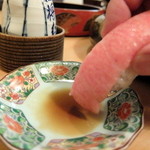 王将寿し - トロ　アップ