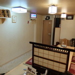 王将寿し - 小上がり