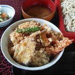 功徳庵 更科 - 天丼