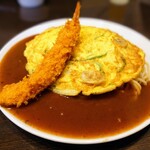 スパゲッティハウス ヨコイ - サンジェルマン、1.2倍、海老フライ