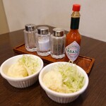 スパゲッティハウス ヨコイ - サラダは美味しい