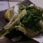 いなせや - 山菜の天ぷら盛り合わせ