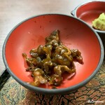 初駒 - 胡瓜と青唐辛子のビリ辛漬