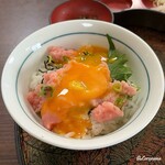 初駒 - 黄身を潰し