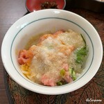 初駒 - 1/3食べた後にとろろを掛けて一度で三度美味しい