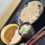 ゆで太郎 - 料理写真:ミニカツカレーセット（８５０円）２０２６年６月