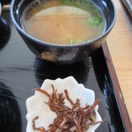 みのり家 - 汁物+いかなご