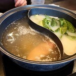 しゃぶ葉 - 白だし・牛テールだし