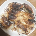ぎょうざの丸岡 - 料理写真:焼けた〜♪