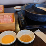 しゃぶ葉 - 料理写真:豚ロースコース