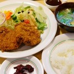 コション - 牛タンクリームコロッケ定食