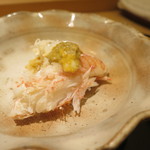 鮨 田なべ - 毛蟹