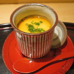 鮨 田なべ - ずわい蟹を使った茶碗蒸し