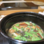 鮨 田なべ - 味噌汁