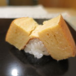 鮨 田なべ - 厚焼玉子