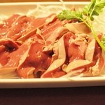 Hokkaido chicken liver sashimi