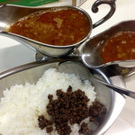 かれーの店 うどん  - 冬の豆かれー・3月