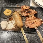  カープ鳥 - チーズつくね・手羽先