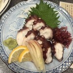  カープ鳥 - 地たこ刺身