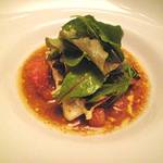 リストランテ　カルド - 真鯛のグリル 無農薬野菜のサラダ添え