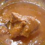 ミスターインディア - マトンカレーです　肉は柔らかでした