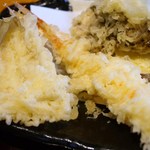 だぼう - キス天は塩で頂いた。