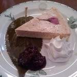 シマノコーヒー 大正館 - 桜のチーズケーキ