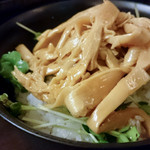 フスマにかけろ 中崎壱丁 中崎商店會1-6-18号ラーメン - メンマ飯