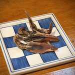酒場ニホレモ - ★ホタルイカの一夜干し。店長のケンさんからサービス！感謝です！