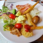 HOTEL COZZI - 3日目の朝食朝食(アップ)