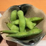 つるはん - 枝豆 接写