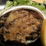 鮨処 竜敏 - あわびステーキ