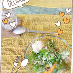 アイアンドアイ カフェ - ランチセットのサラダ