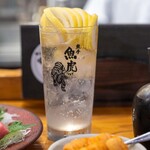 魚虎 - 2026.6 生レモンチューハイ（770円）アサヒ樽ハイ