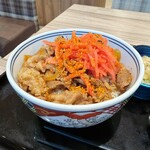 吉野家 - 料理写真:朝牛 小盛 お新香 519円